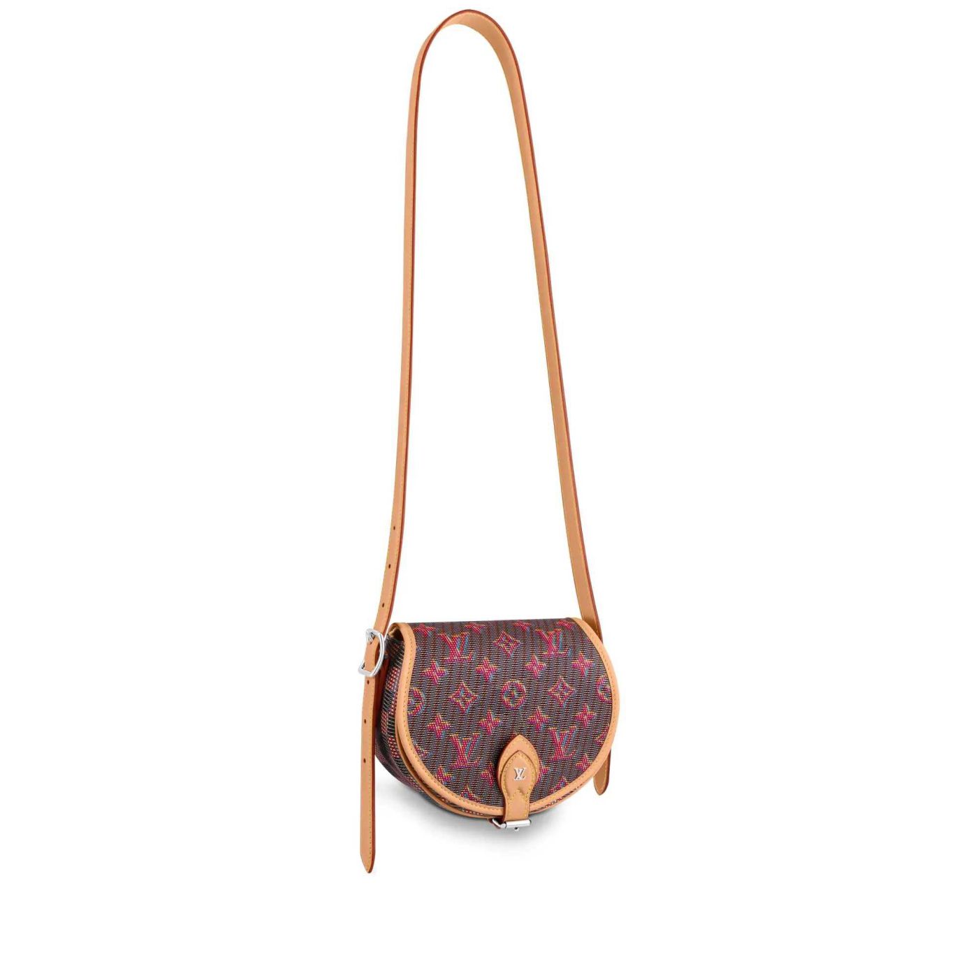Replica LV 2019 NEW Tambourin Print Saddle M55460 Women Shoulder Bags