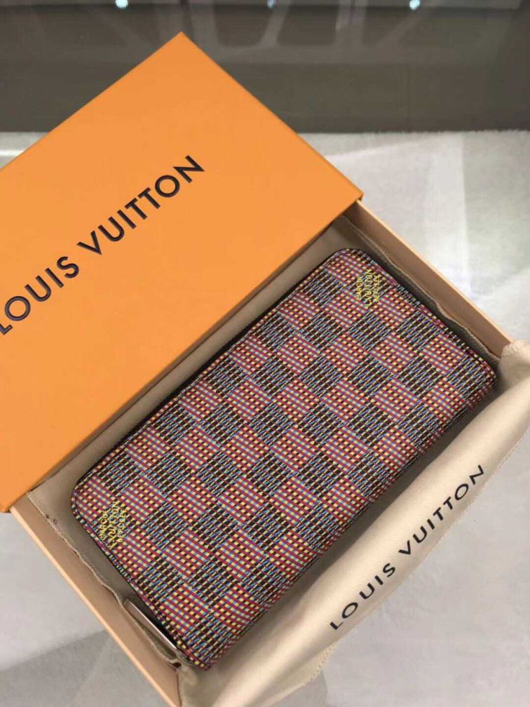 Replica LV N68662 Red Men Wallets