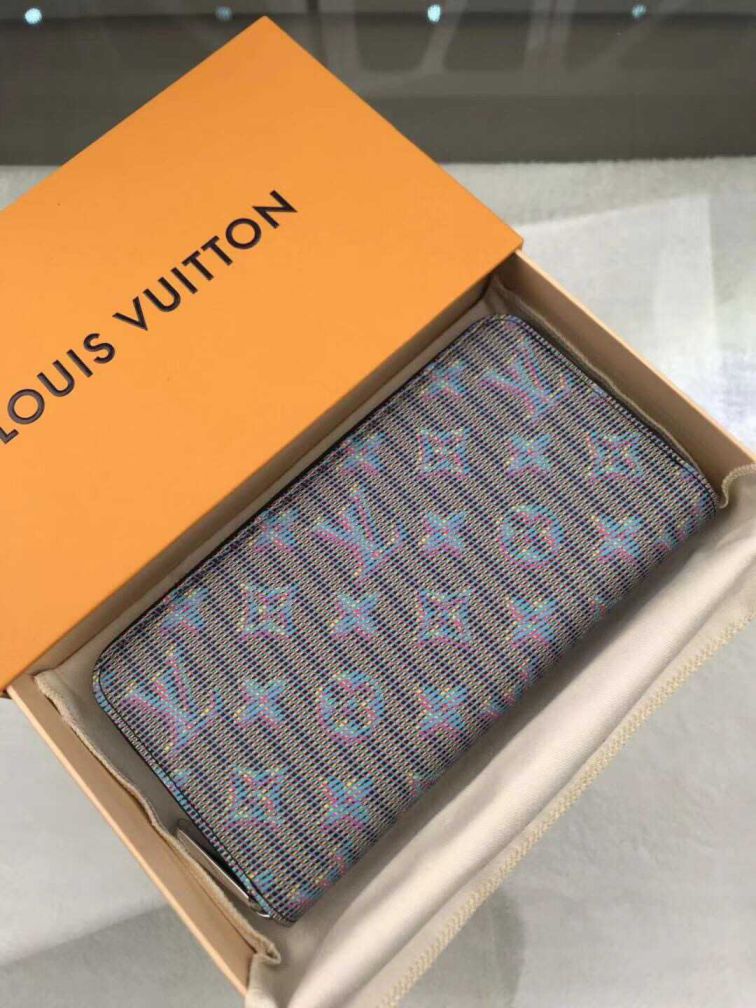 Replica LV M68662 Blue Men Wallets