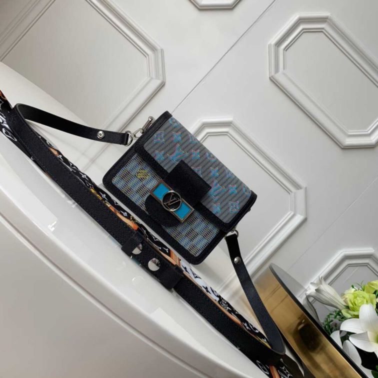 Replica LV 2019FW NEW Mini Dauphine Pop Print M55454 Women Shoulder Bags