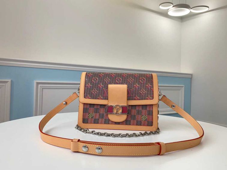 Replica LV 19 Women DAUPHINE POP Print Medium M55452 Women Shoulder Bags