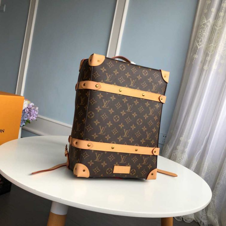 Replica LV 2019 NEW Monogram Soft Trunk Small M44752 Men Backpack Bags