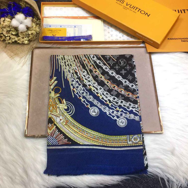 Replica LV Monogram Cashmere Women Scarves