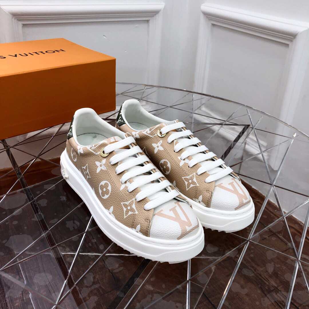 Replica LV TIME OUT Sneakers 1A58AC Women Shoes