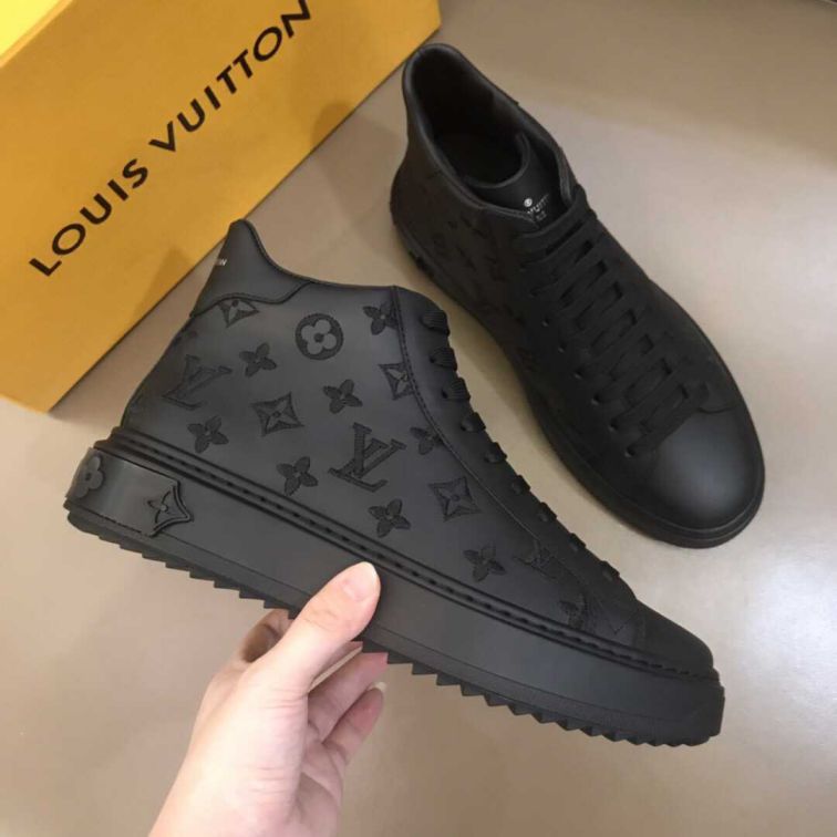 Replica LV 2019 NEW FW High Sneakers Unisex Shoes