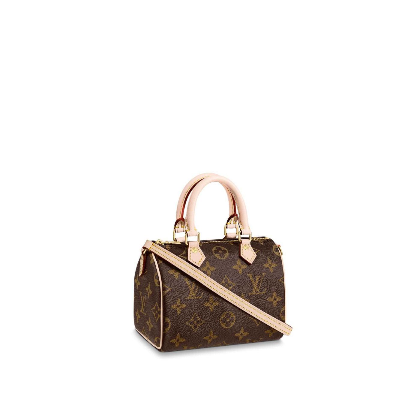 Replica LV Monogram Nano Speedy Monogram mini M61252 Women Shoulder Bags