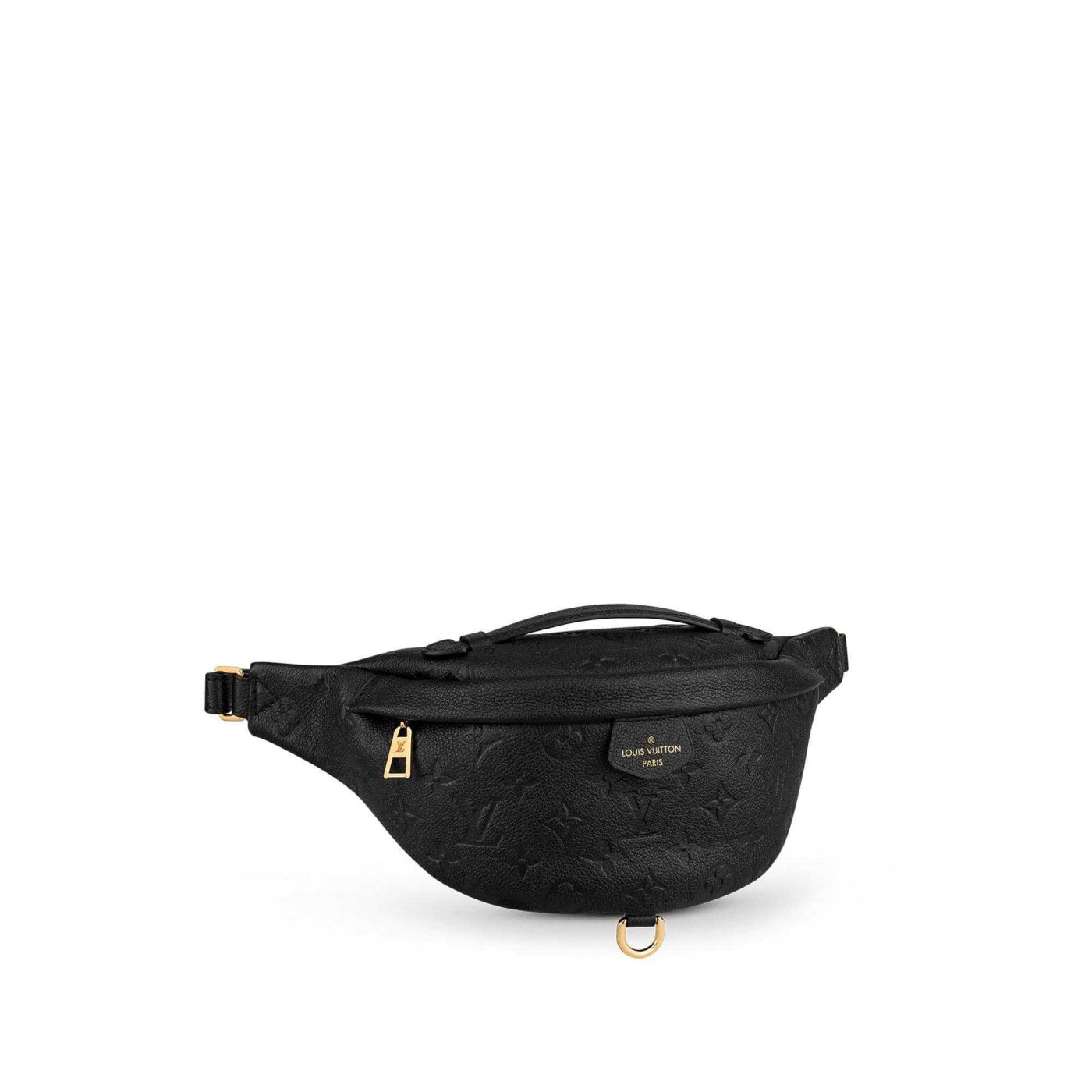 Replica LV M44812 Empreinte Bumbag Black Women Leather Waist Bags