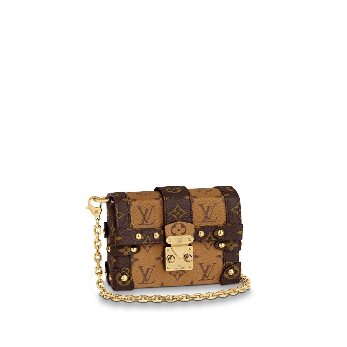 Replica LV M68575 ESSENTIAL TRUNK Chain Women Shoulder Bags