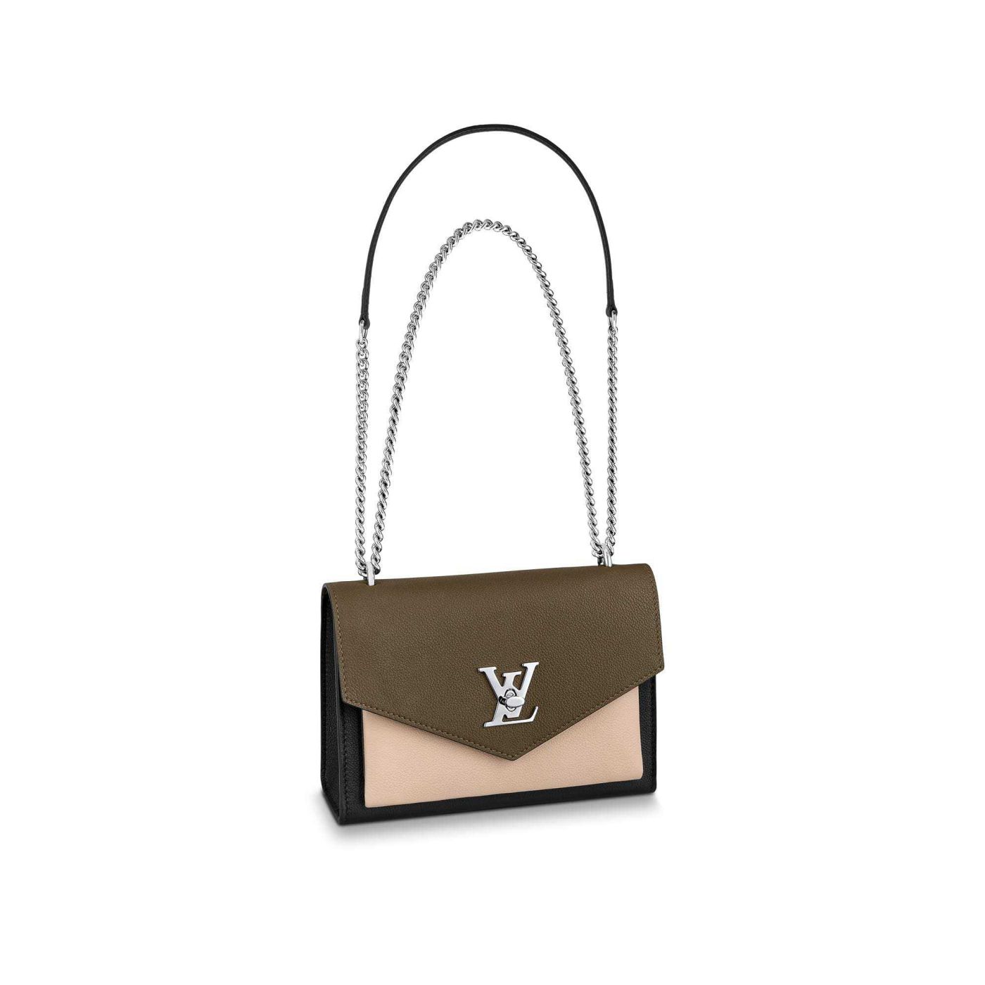 Replica LV M55522 Mylockme BB Leather Chain Women Shoulder Bags