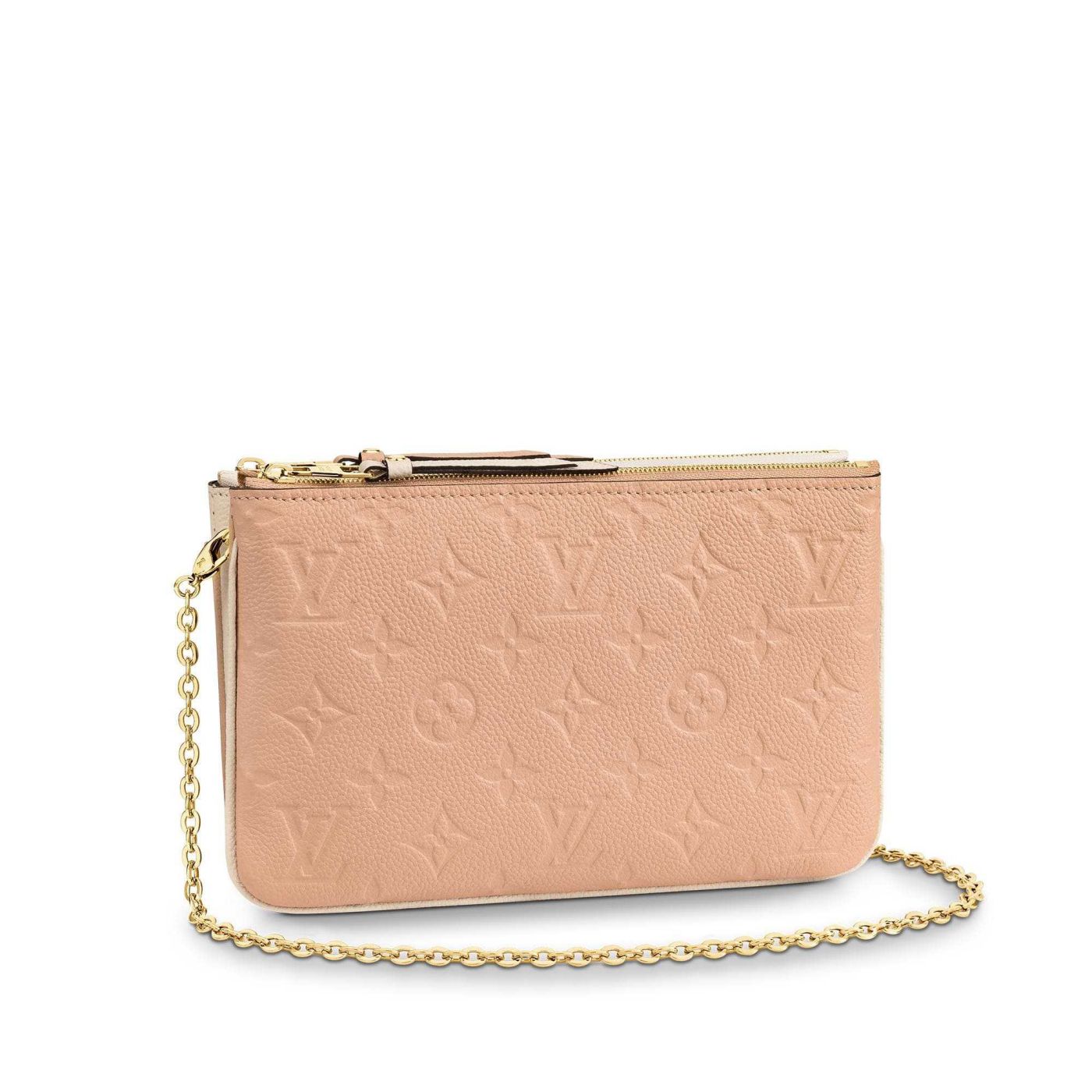 Replica LV M63919 POCHETTE DOUBLE ZIP Chain Women Shoulder Bags