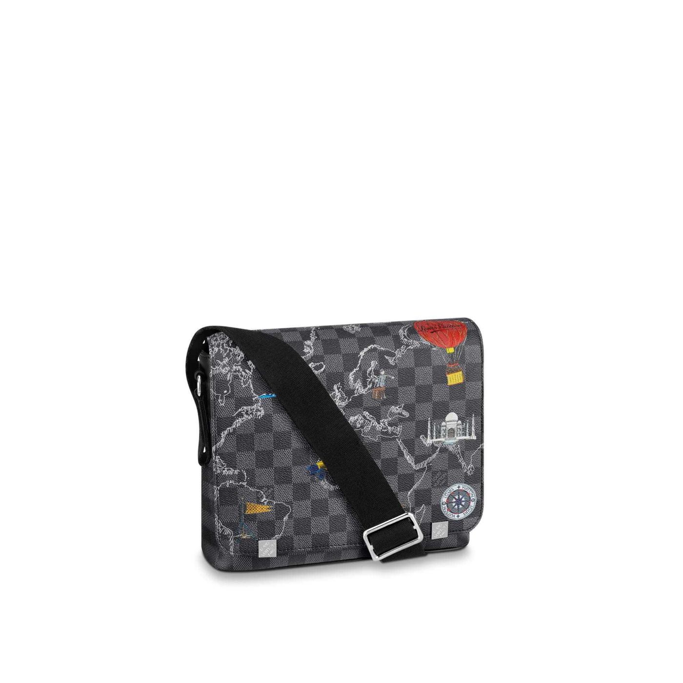 Replica LV N40238 DISTRICT Print Small Messenger Bags Men Shoulder Bags