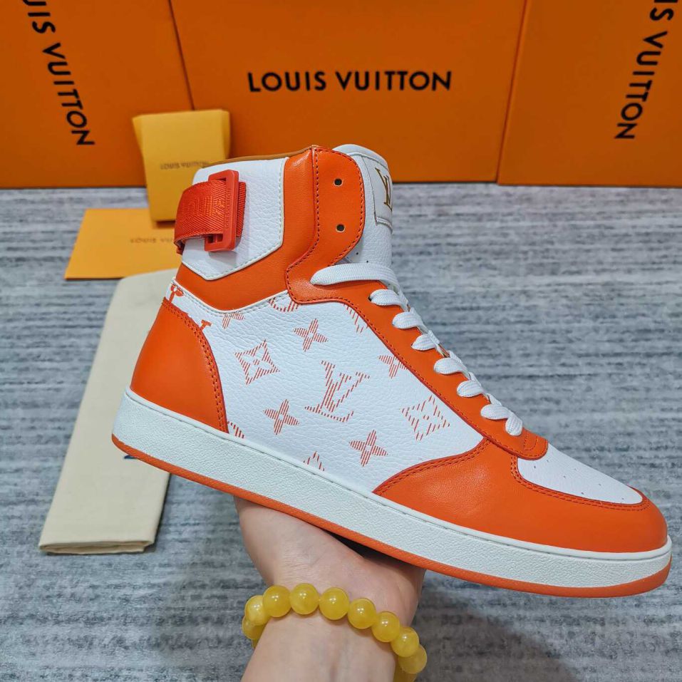 Replica LV High AJ Sneakers Rivoli Sneakers Unisex Shoes