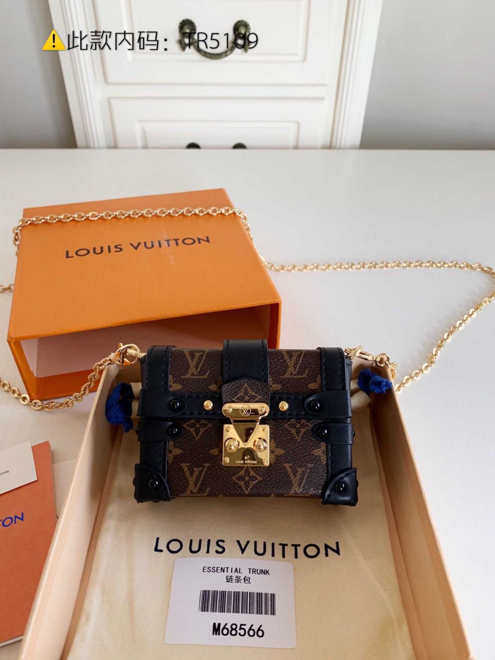 Replica LV M68566 ESSENTIAL TRUNK Chain Women Shoulder Bags