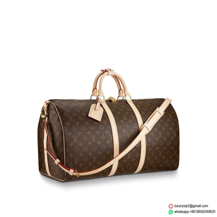 Replica LV M41414 Monogram KEEPALL 55 with strapsTravel Bags