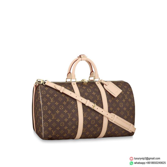 Replica LV M41416 Monogram KEEPALL 50 with strapsTravel Bags