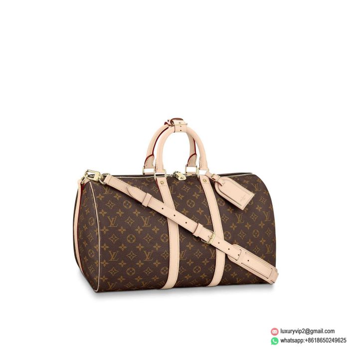 Replica LV M41418 Monogram KEEPALL 45 with strapsTravel Bags