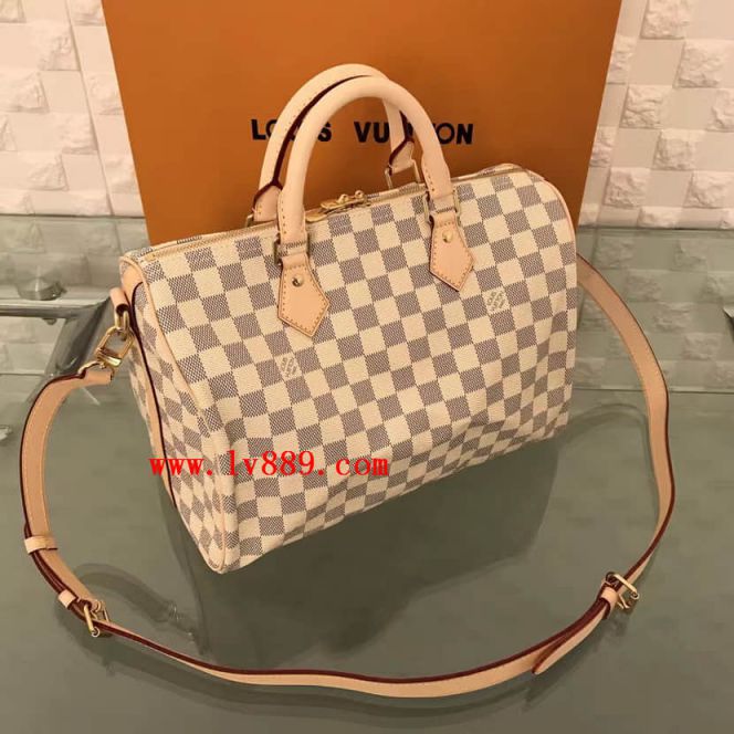 Replica LV Tote Bags N41373 Speedy Damier Azur