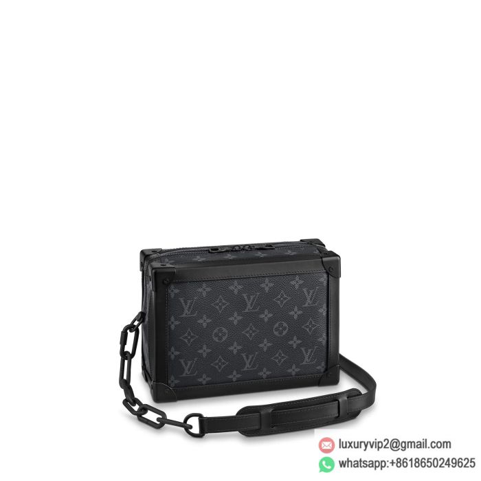 Replica LV M44730 Soft Trunk Black Chain Messenger Shoulder Bags