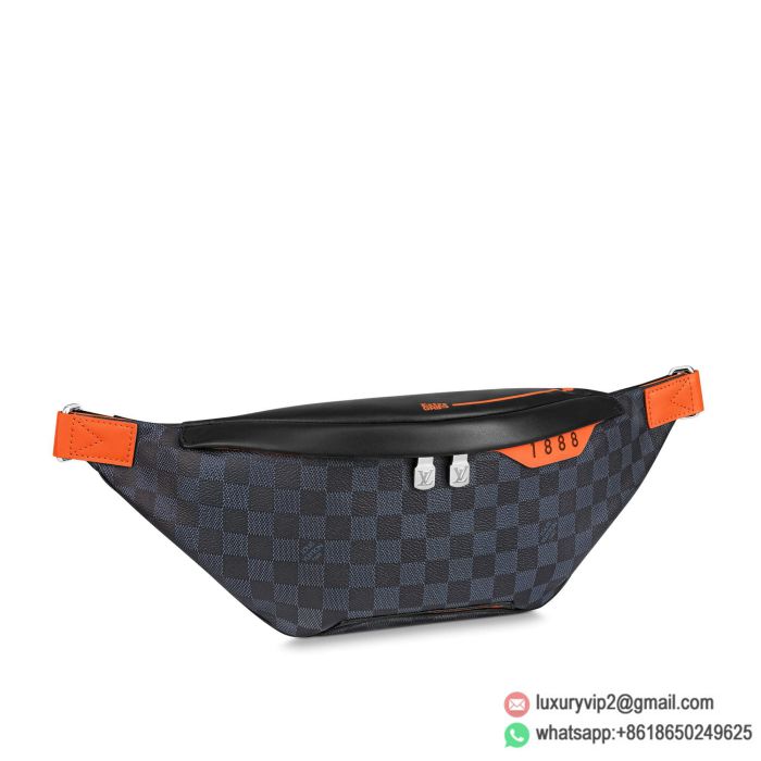 Replica LV N40161 Damier Cobalt Race Canvas Discovery Fanny Packs
