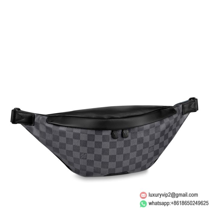 Replica LV N40187 Damier Graphite Canvas Discovery Fanny Packs