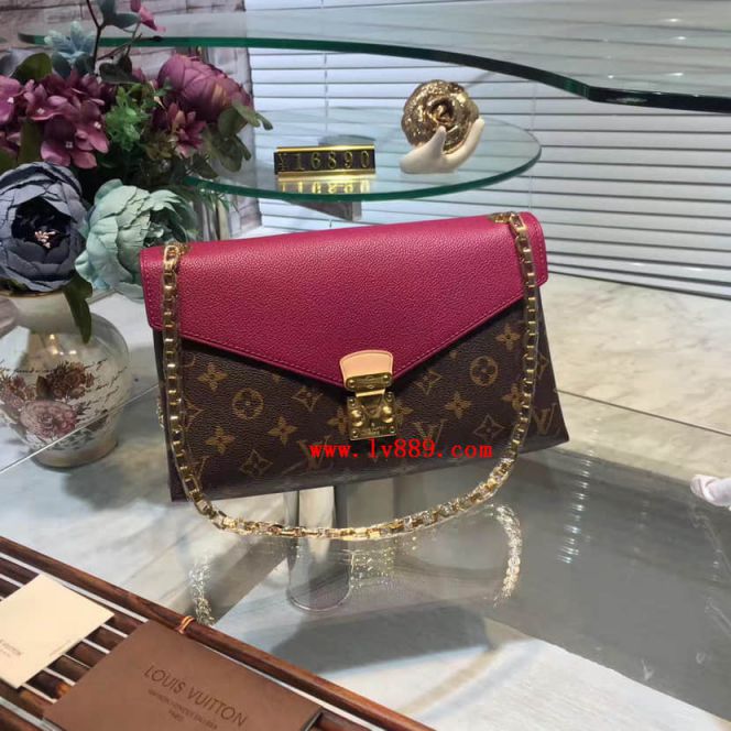 Replica LV Shoulder Bags M41220 Pallas Chain Monogram On Chain Crossbody