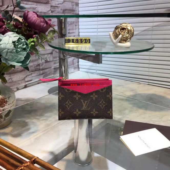 Replica LV Wallets PORTE CARTE Zip PE M62257