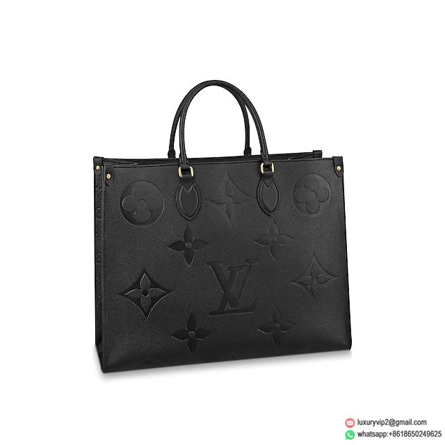 Replica LV 2020 Women ONTHEGO Embossed Leather M44925 Tote Bags