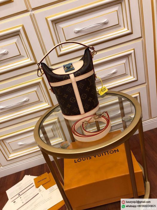 Replica LV M43587 Duffle Monogram barrel Bucket Bags