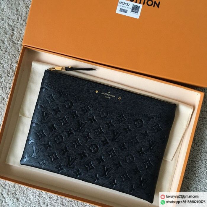 Replica LV DAILY M62937 Black Clutch Bags