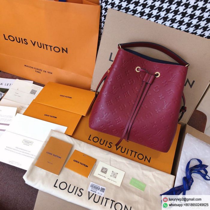Replica LV 2020 Embossed NeoNoe Bucket Bags