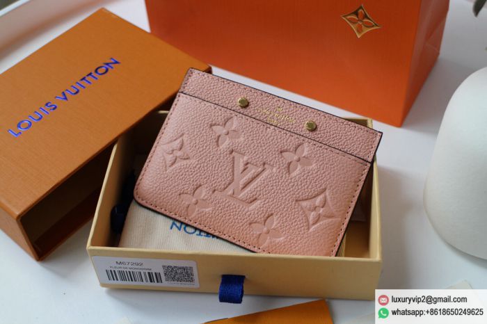 Replica LV Embossed Leather M69174 Card Holder