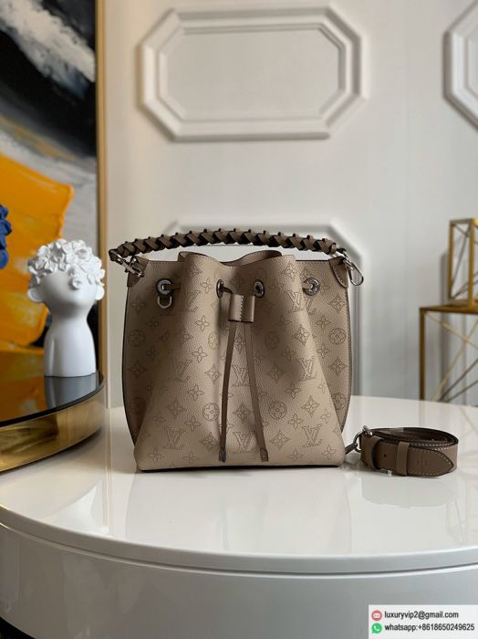 Replica LV Leather Muria M55799 Bucket Bags