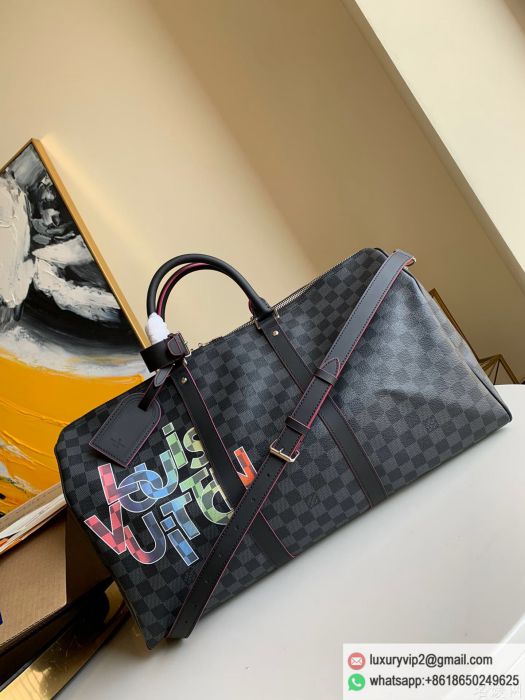 Replica LV 2020 Keepall Bandouli&egrave;re 50 N40262 Travel Bags