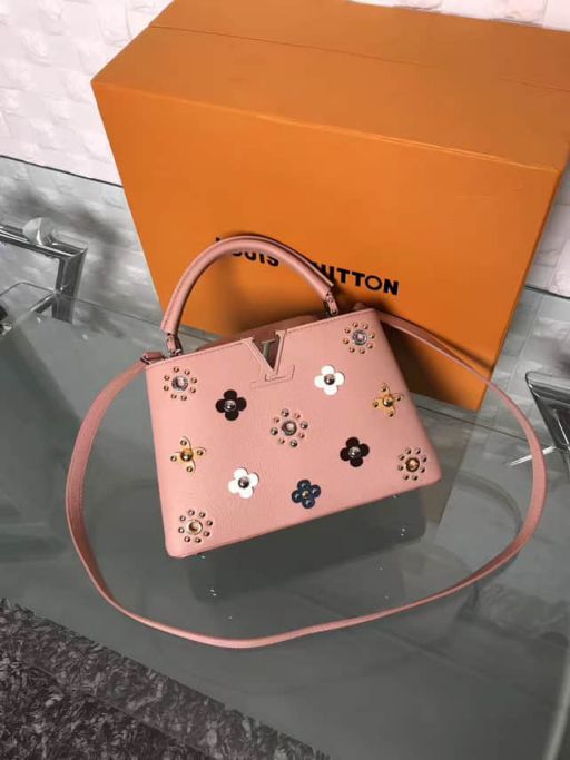 Replica LV Tote Bags Taurillon Leather CAPUCINES BB M54310