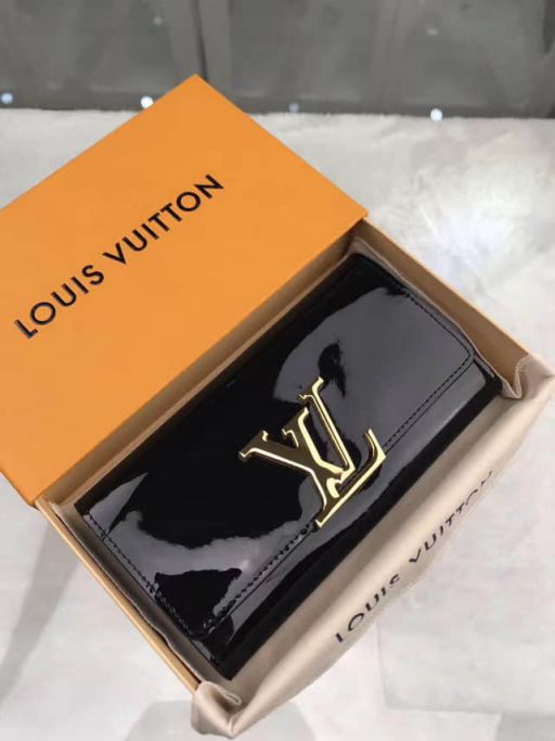 Replica LV Wallets Patent Leather M61316