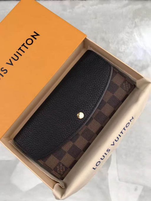 Replica LV Wallets Damier Ebene NORMANDY N61261