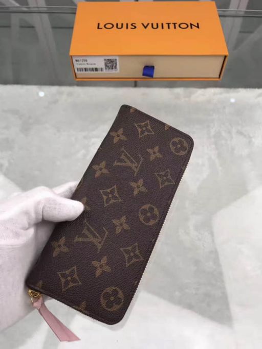 Replica LV Wallets CLEMENCE Zip M61298