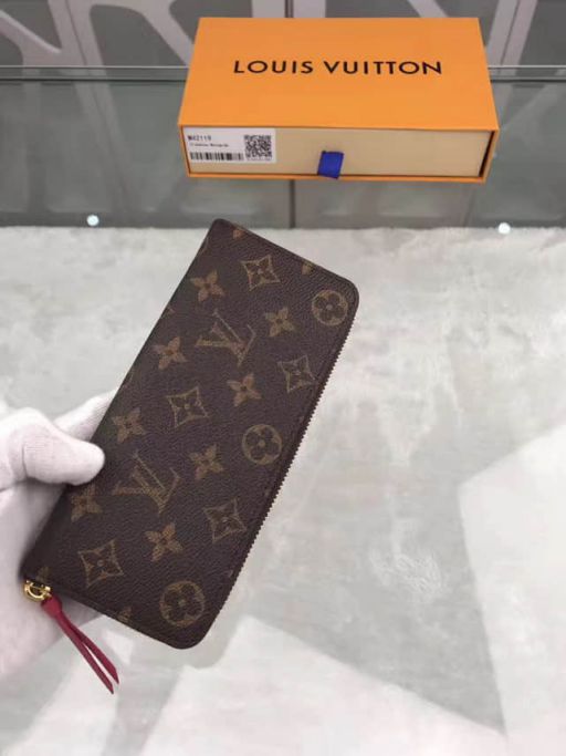 Replica LV Wallets CLEMENCE Zip M42119