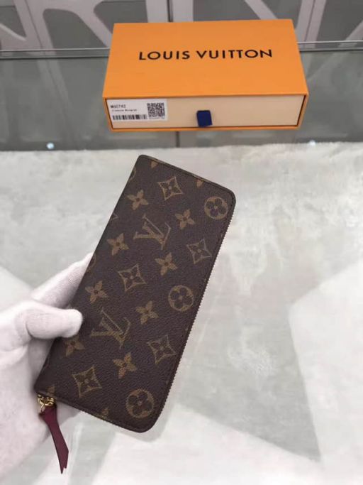 Replica LV Wallets CLEMENCE Zip M60742