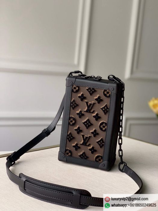 Replica LV M45044 VERTICAL SOFT TRUNK Chain Crossbody Shoulder Bags