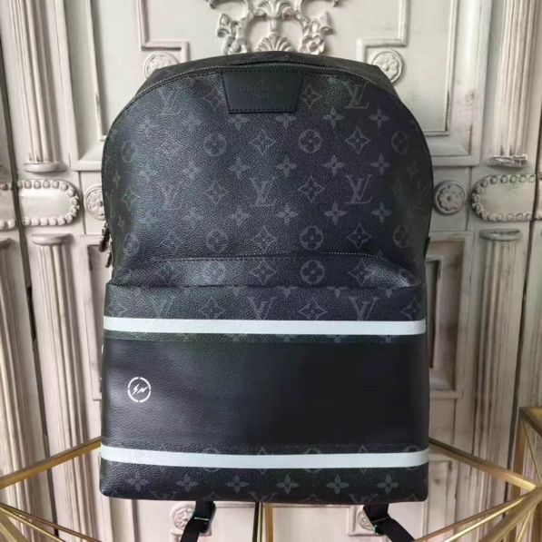 Replica LV Black Grey Monogram APOLLO M43408 Backpack Bags