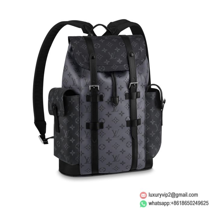 Replica LV M45419 silver Christopher Small Backpack Bags