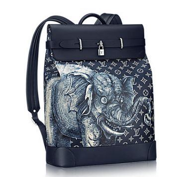 Replica LV M54126 Elephants Print STEAMER Backpack Bags