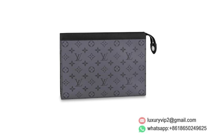 Replica LV M69535 silver Pochette Voyage Medium Clutch Bags