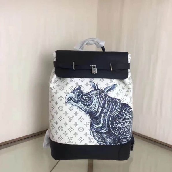 Replica LV M54125 Monogram OTHER Rhinoceros Print STEAMER Backpack Bags