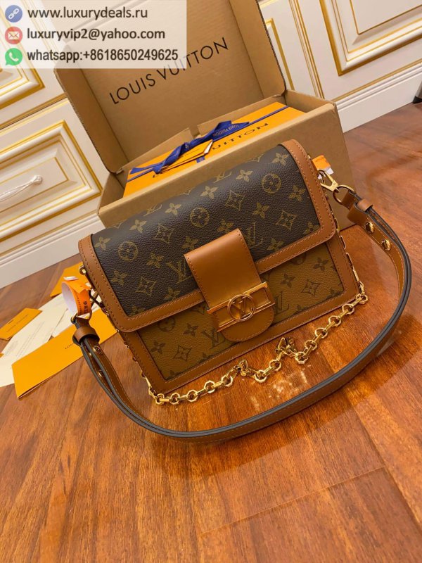 Replica Louis Vuitton Dauphine One Shoulder Messenger Bag M44391
