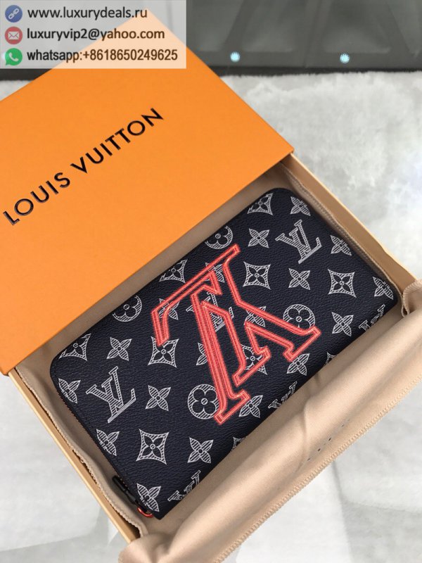 Replica Louis Vuitton Inverted LV Logo Zippy Zip Wallet M62931