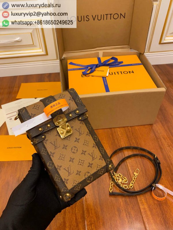 Replica Louis Vuitton Vertical Trunk Pochette phone bag M67873
