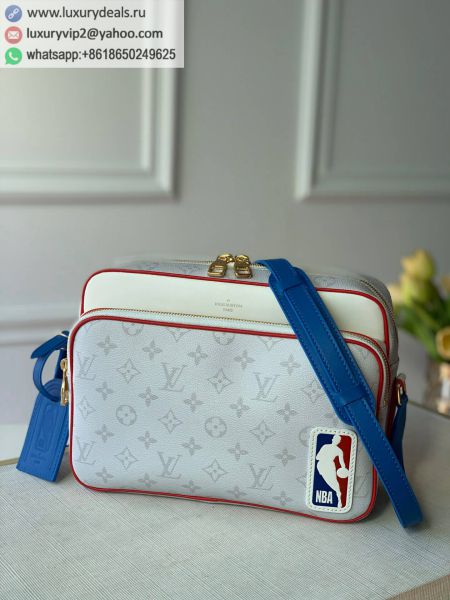 Replica Louis Vuitton LV x NBA NIL Messenger Bag M85141 PVC Shoulder Bags
