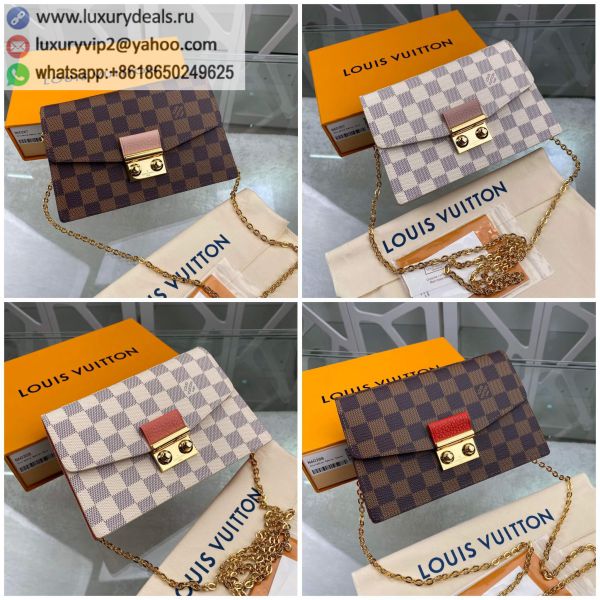 Replica LV Croisette Chain N60287 N60288 N60357 N60358 Canvas Shoulder Bags